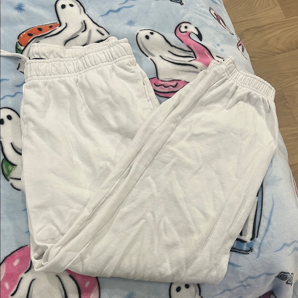 White dynamite sweatpants size L joggers